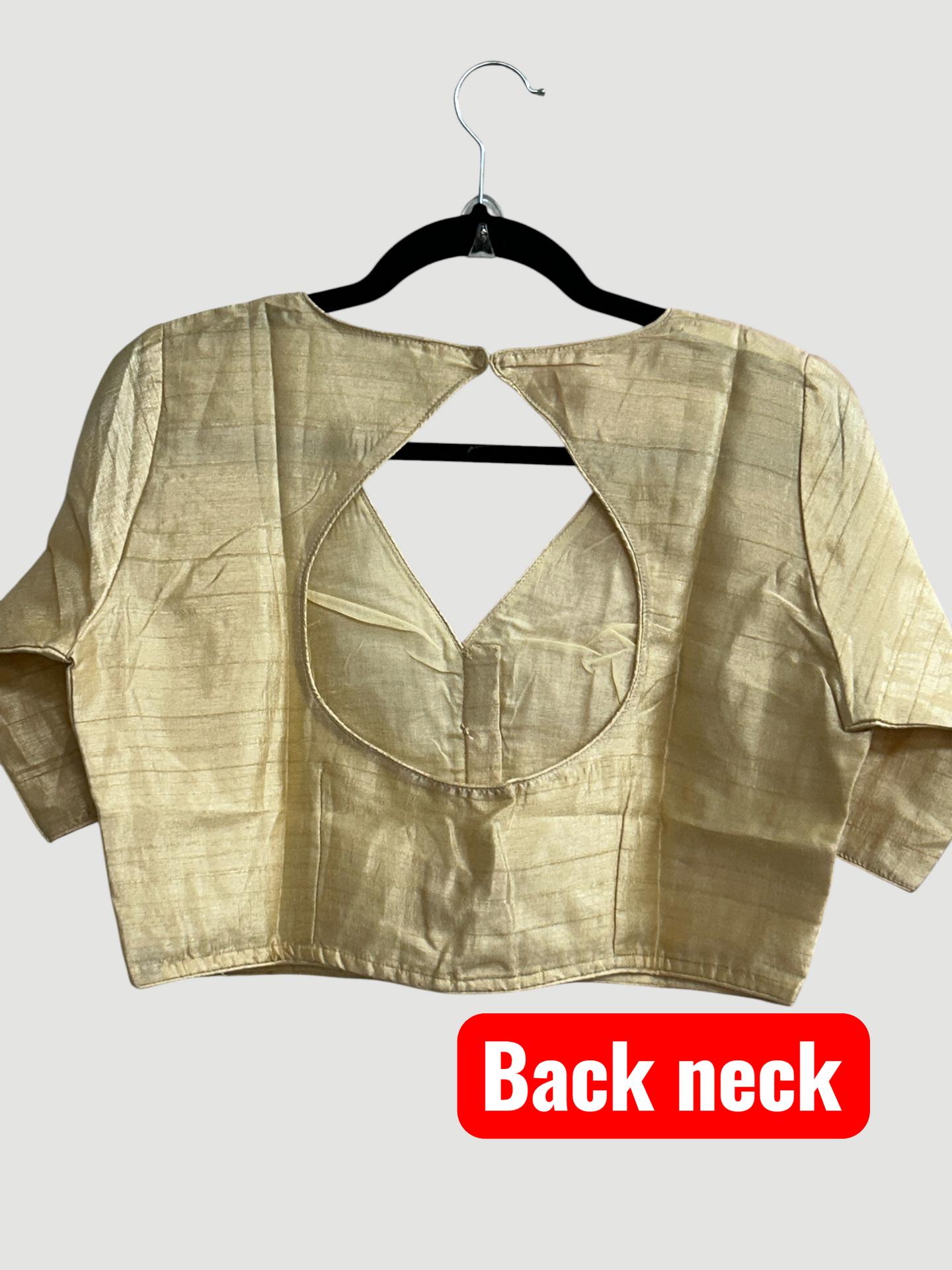 Light gold color blouse