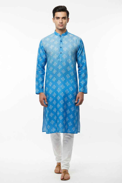 Cotton Kurta with white pant