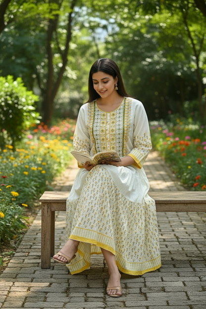 Cotton long Kurti
