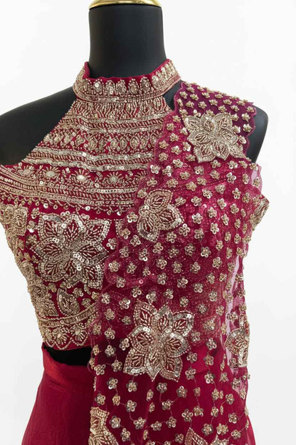 Readymade saree / pre pleated saree