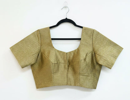 Gold blouse