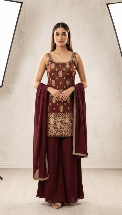 Party wear sharara suit