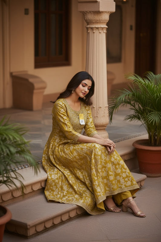 Cotton long kurti