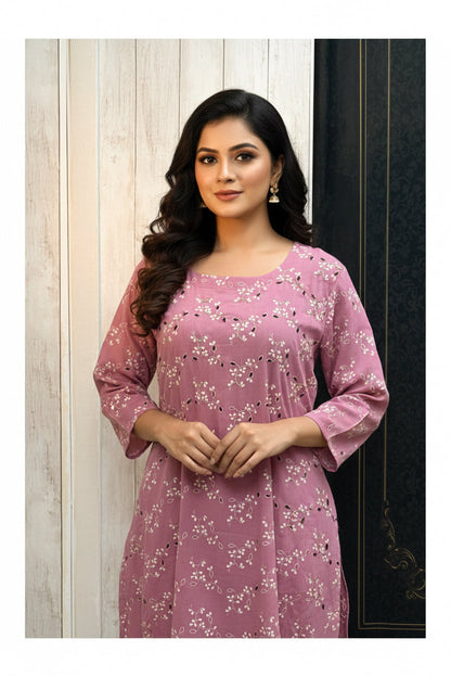 Plus size Kurti set