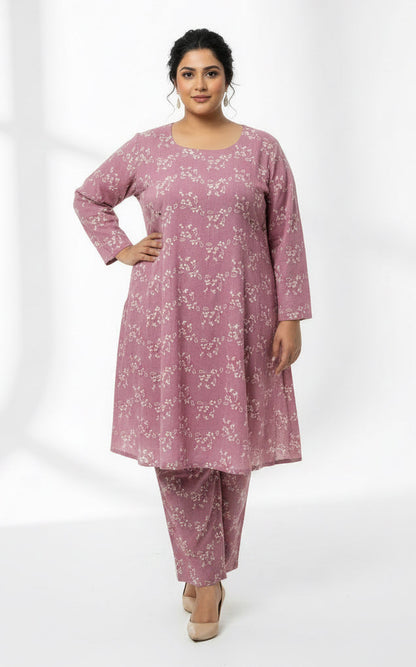 Plus size Kurti set
