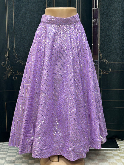 Sequin skirt : garba chaniya
