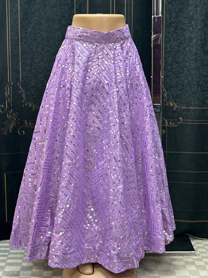 Sequin skirt : garba chaniya