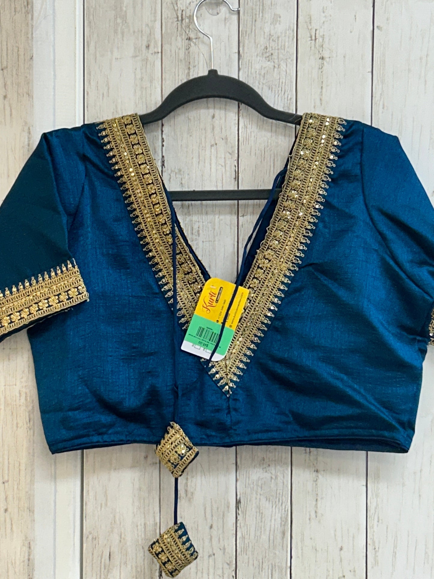 Front hook blouse