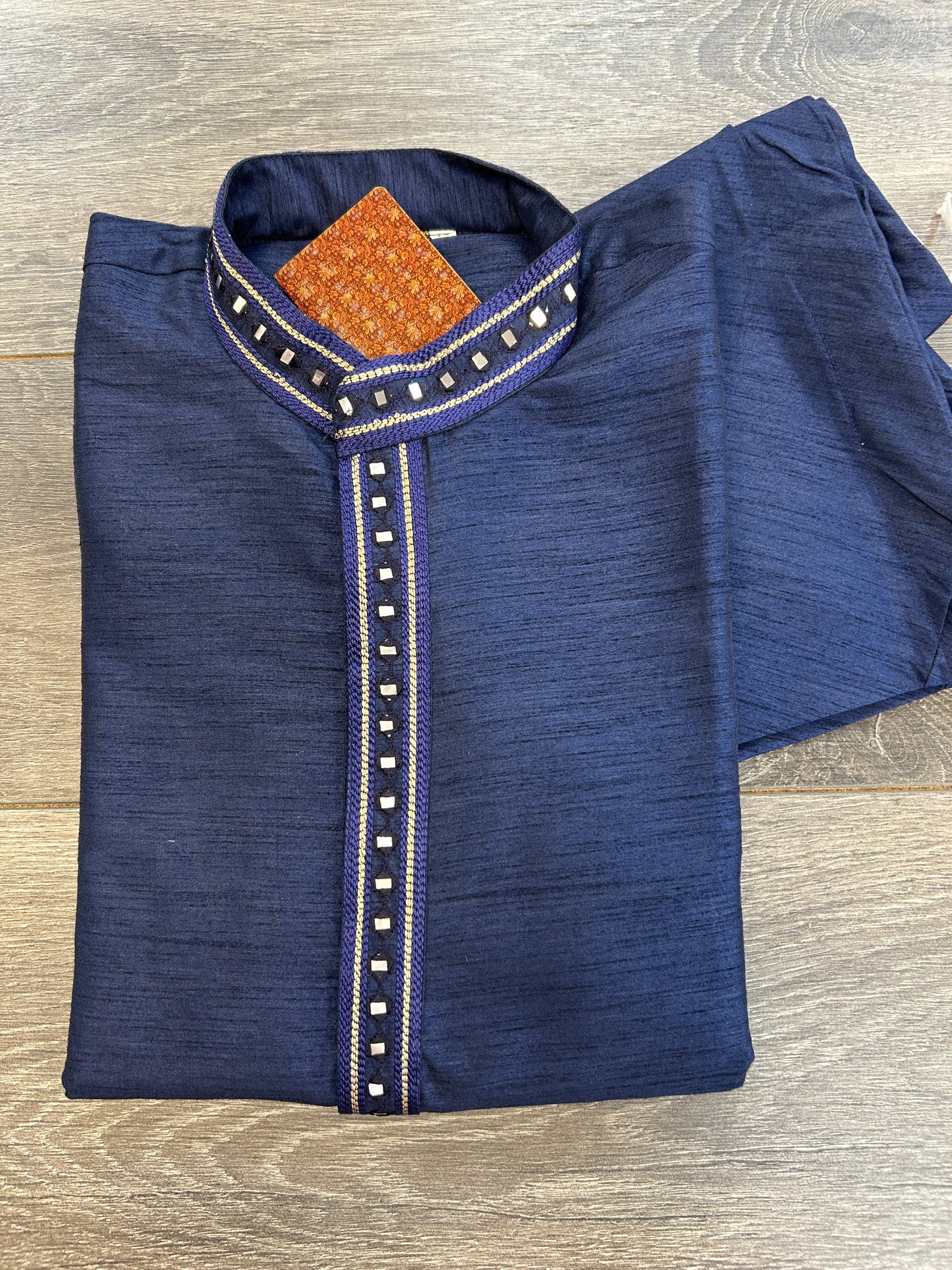 Cotton silk kurta pajama