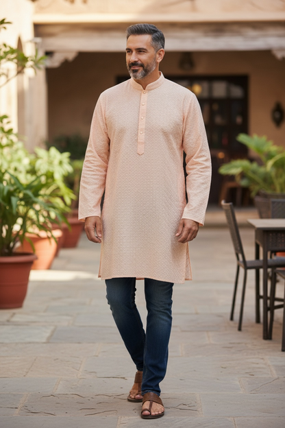 Men’s short kurta