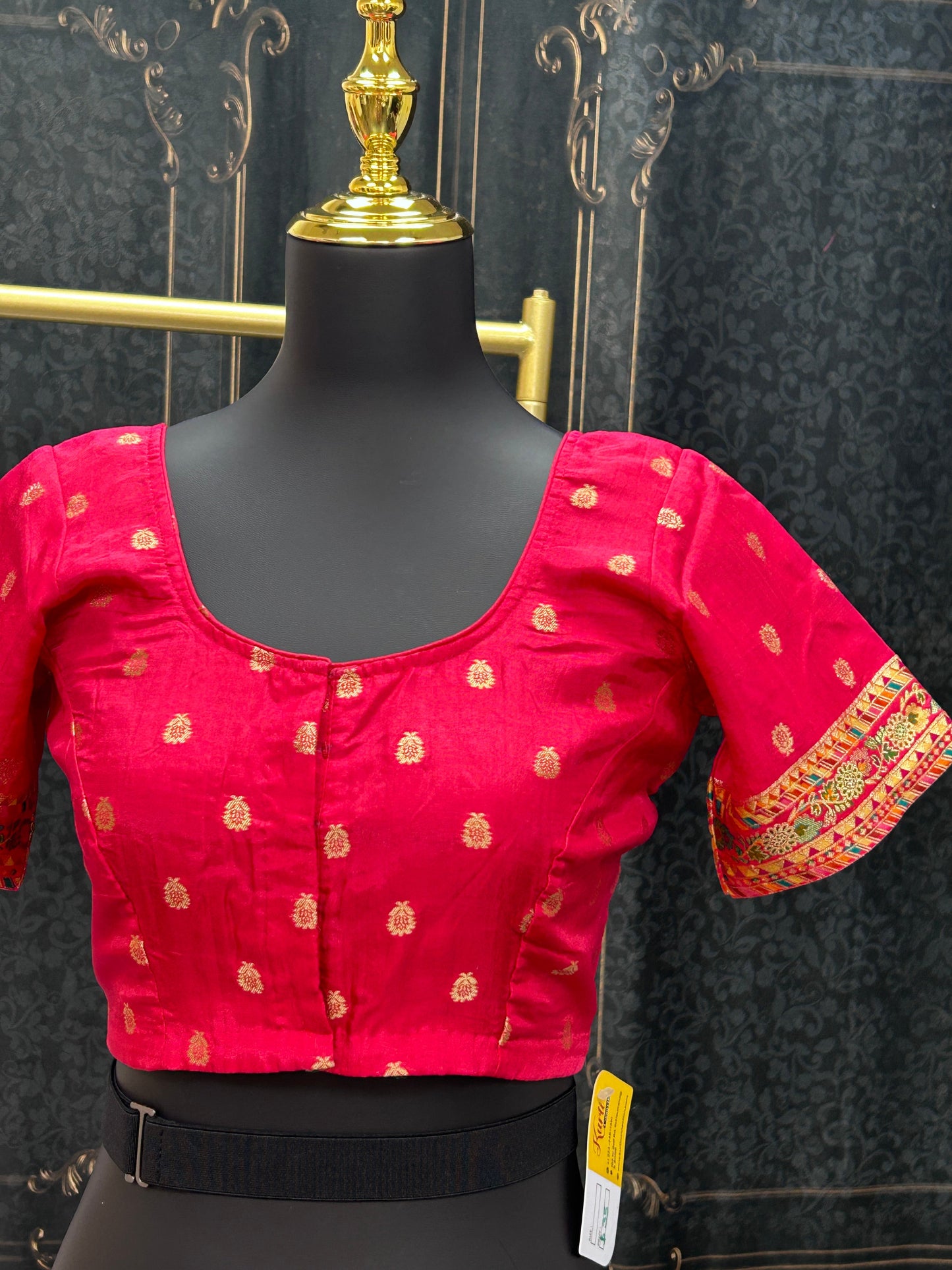 Dark pink blouse