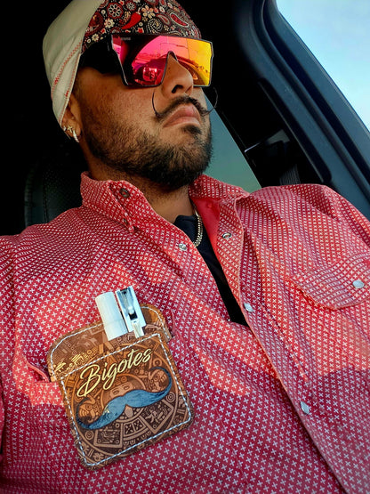 FR Pearl Snap Work shirt - Alpha Red