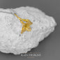 English Freesia 925 Silver Floral Necklace