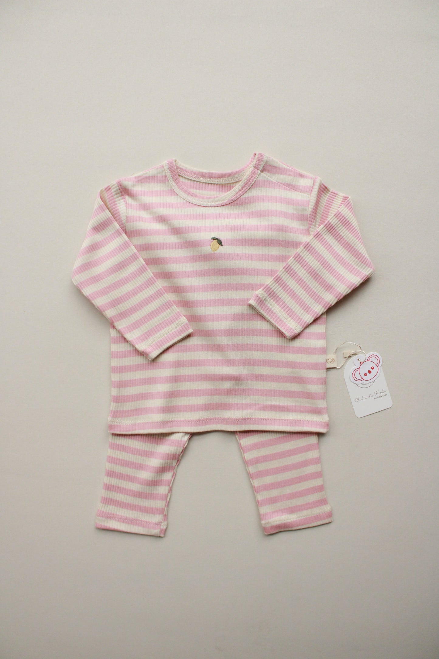Pink Lemon Striped