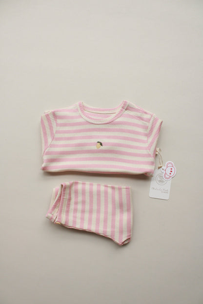 Pink Lemon Striped
