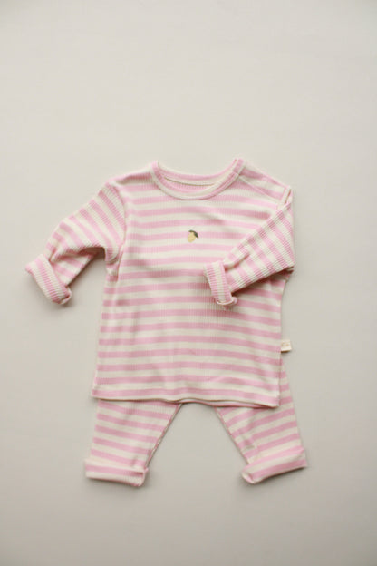 Pink Lemon Striped