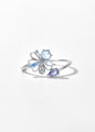 Gemstone Flower Ring
