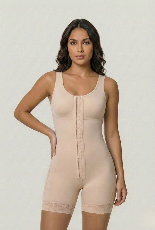 Front Hook & Eye Full Bodysuit