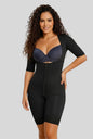 Full Body Mid thigh Shapewear with arm compression
