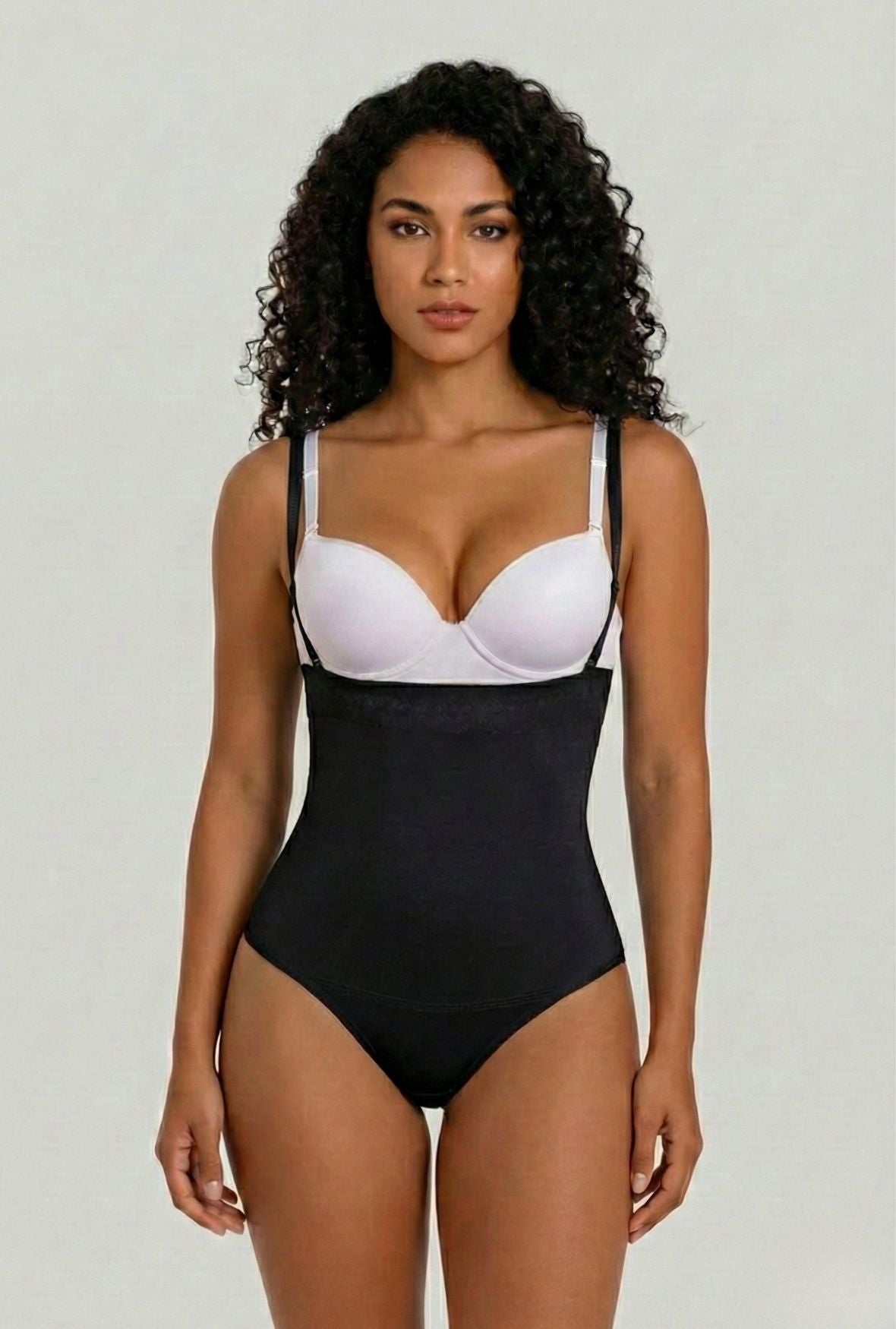 Elastic Band Under-Bust Bodysuit