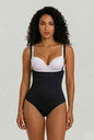 Elastic Band Under-Bust Bodysuit