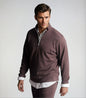 Voey Quarter Zip Sweatshirt - Espresso