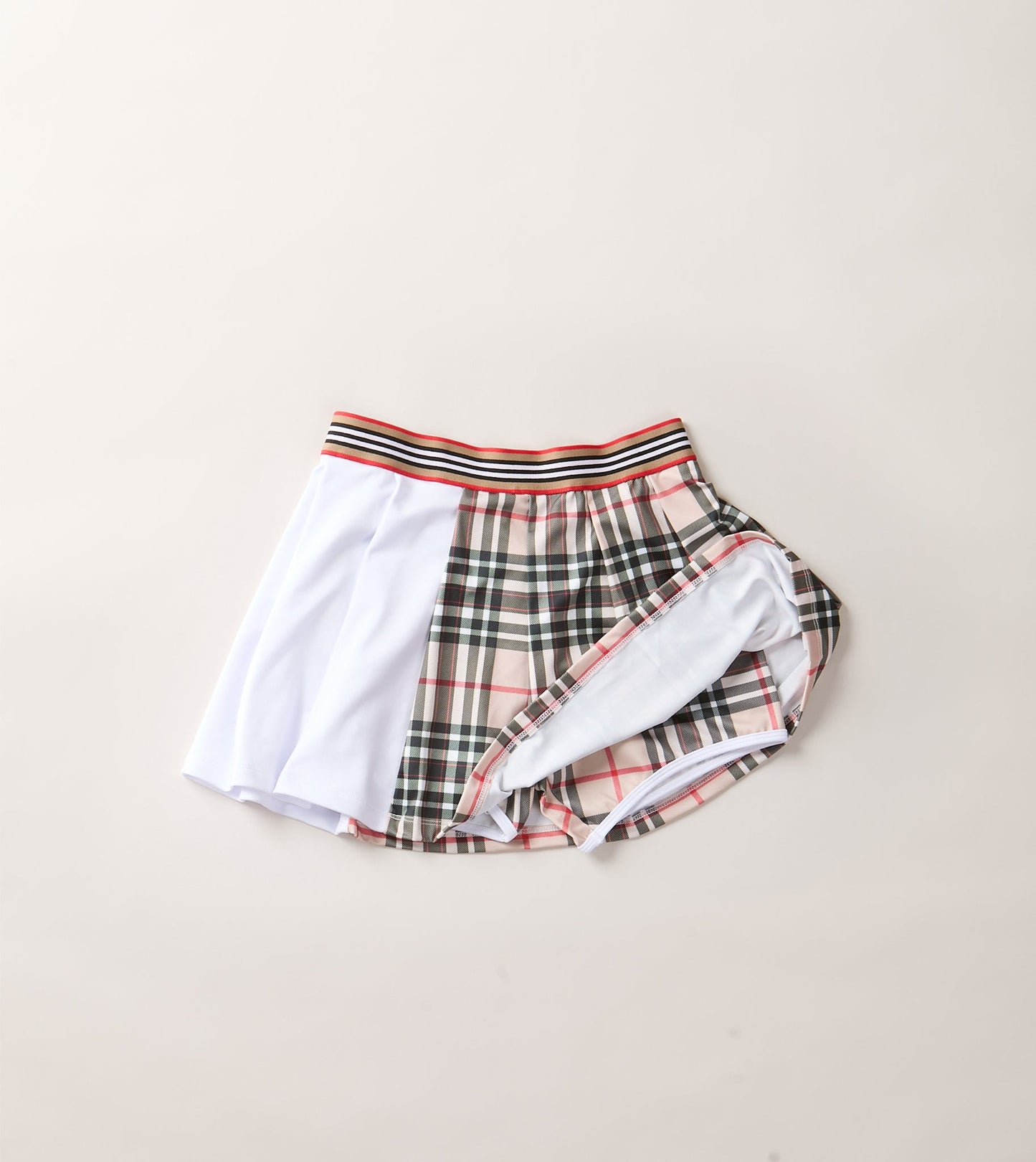 THE AGGIE BROWN PLAID SKIRT