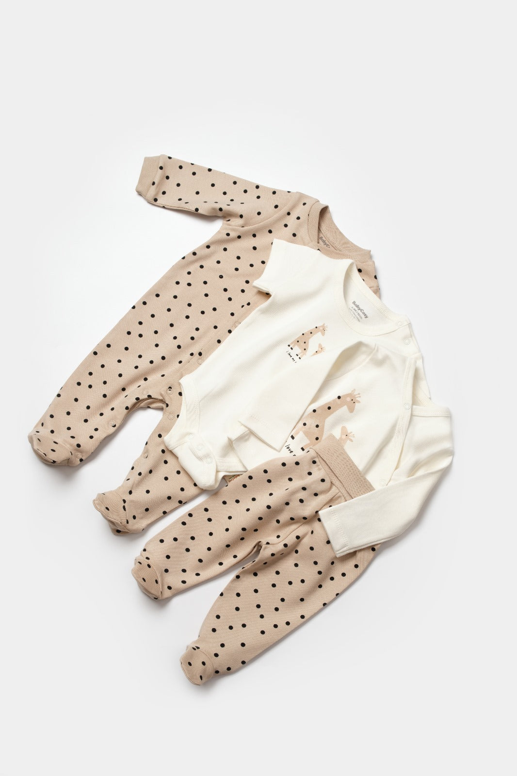 Giraffe Newborn 10 Pcs Organic Set
