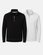 Buki Cinqo Travel Half Zip 2-Pack - Black/White