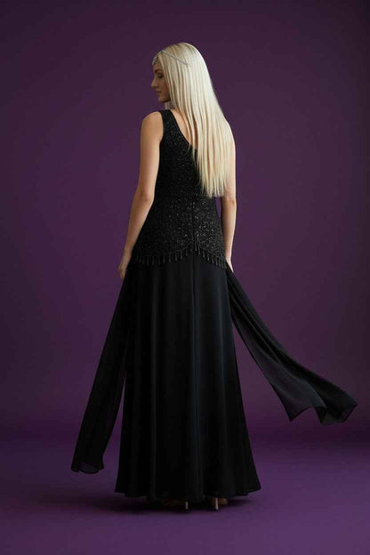 House Of Indian Wedding Attire Embellished Sleeveless Palazzo Suit