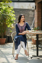 Dark blue Rayon kurti