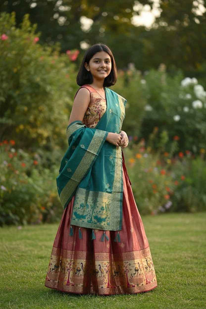 Traditional Indian Wedding Attire Lehanga Choli Set