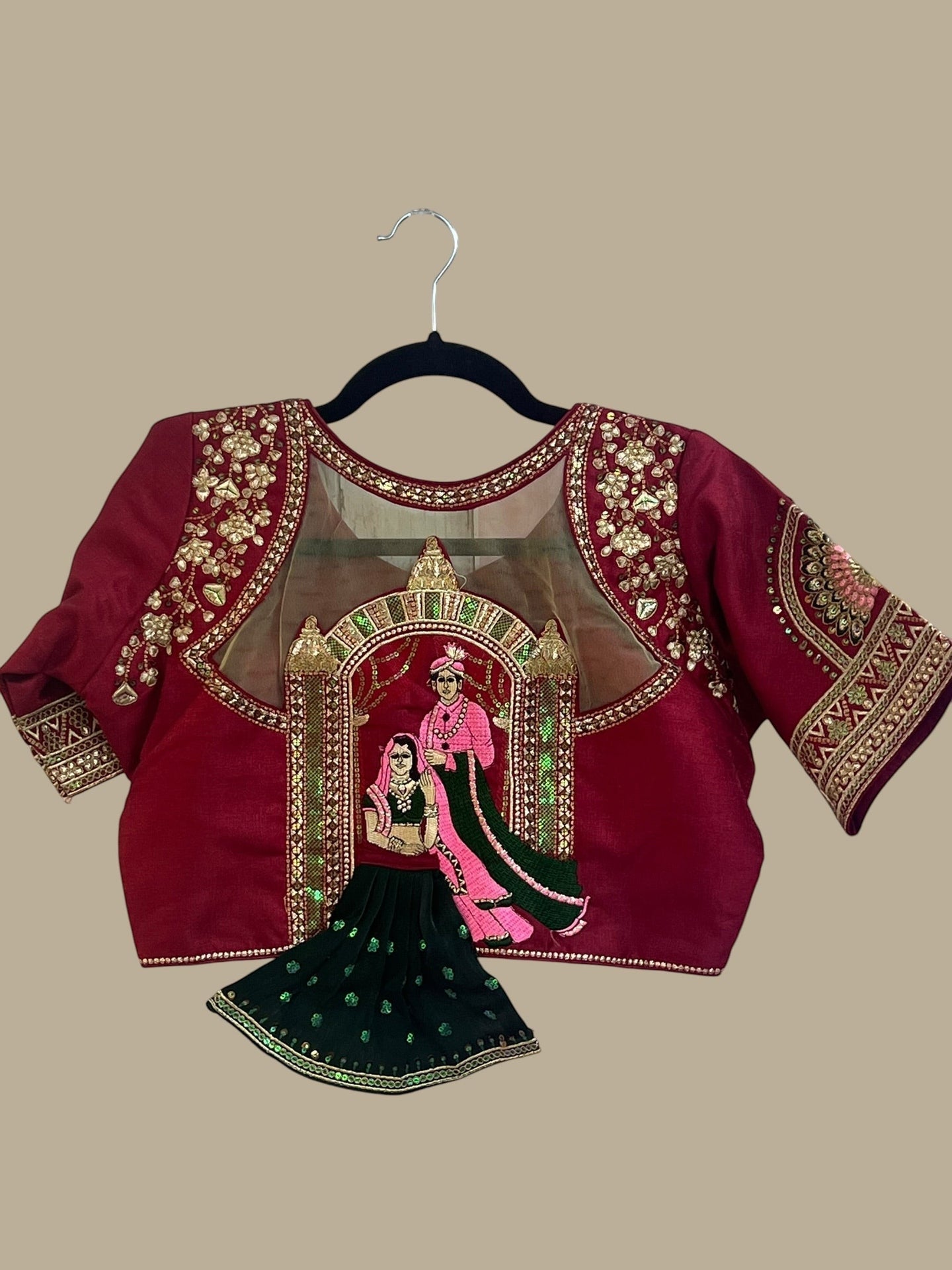Embroidered Wedding Blouse