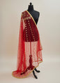 Red Bridal dupatta