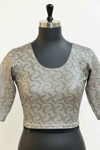 Dark grey Strechable blouse