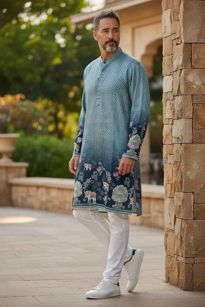 Men's Traditional Indian Wedding Attire Kurta