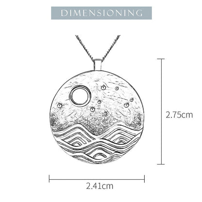 Moonlight 925 Silver Necklace