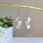 Forget Me Not S925 Silver Flower Earrings