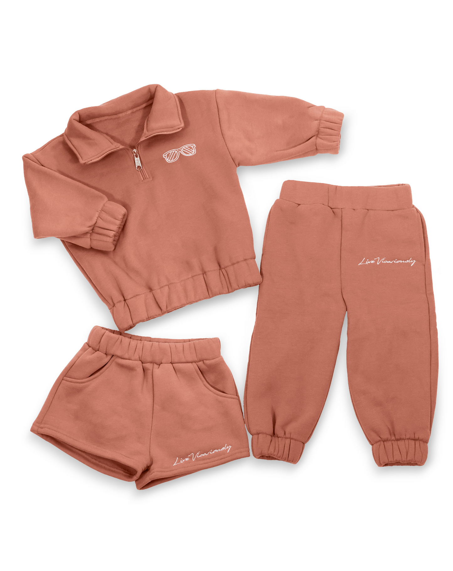 iRIE Sweatsuit - Dark Pink