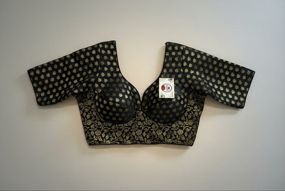 Embroidered Brocade Blouse