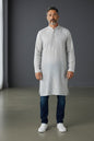 Men's Kurta Shirt With Subtle Pattern