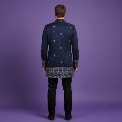 Embroidered Bandhgala Jacket / jodhpuri