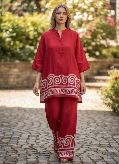 Kurti Connection USA Traditional Kurti and Pant Set