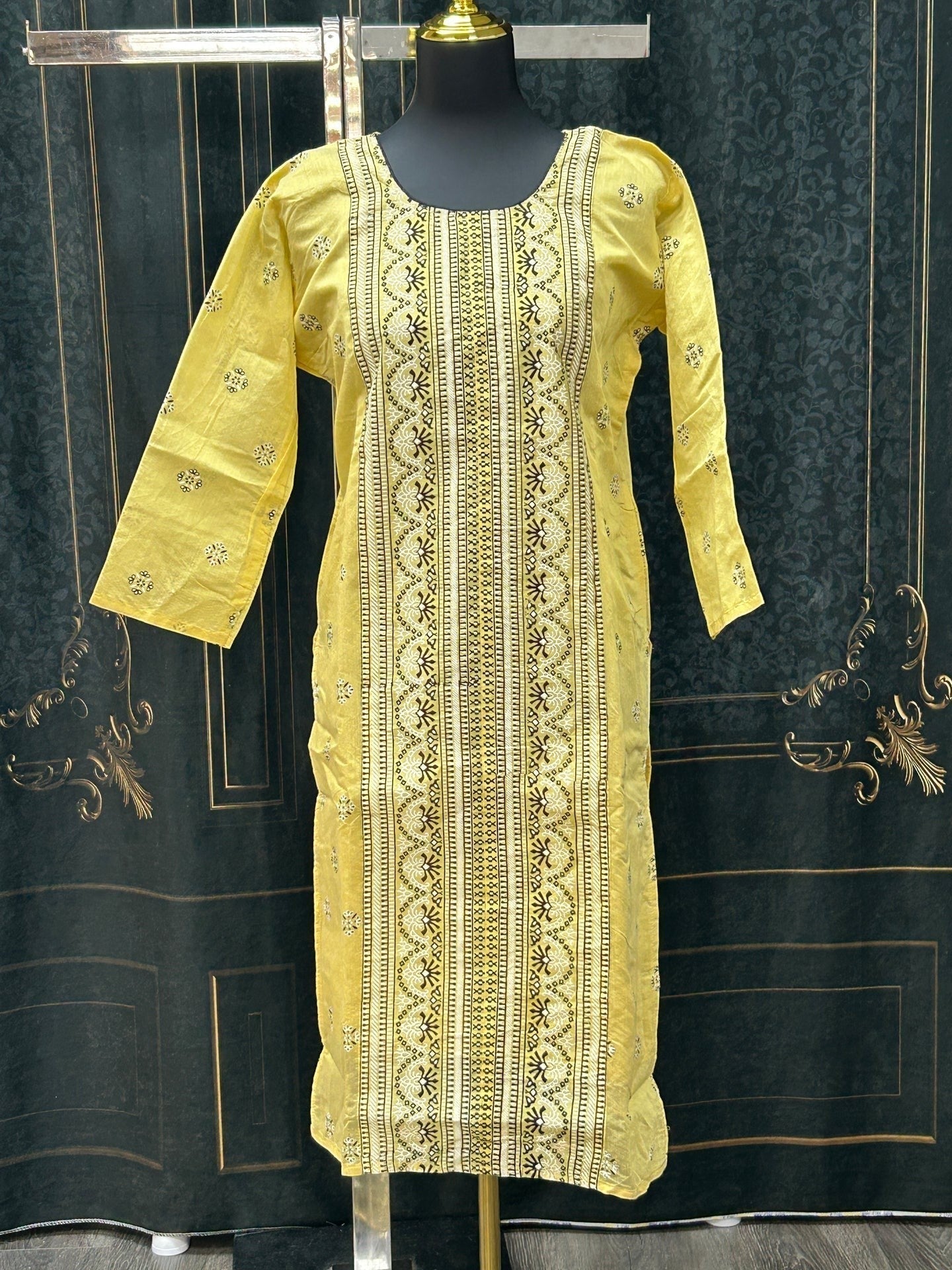 Traditional Printed Cotton Kurti Tunic