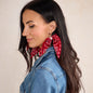 Red Bandana Earrings