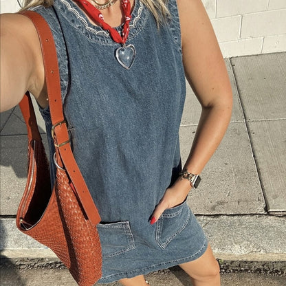 Red Bandana Necklace